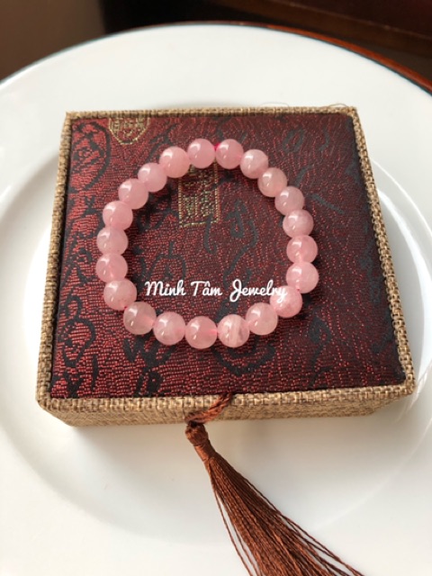 Vòng phong thủy màu hồng Vip mệnh Hoả,mệnh Thổ