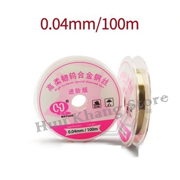 Dây cắt kính 0.035 | 0.04 | 0.05 | 0.06 | 0.08mm | 100m | Chất lượng cao