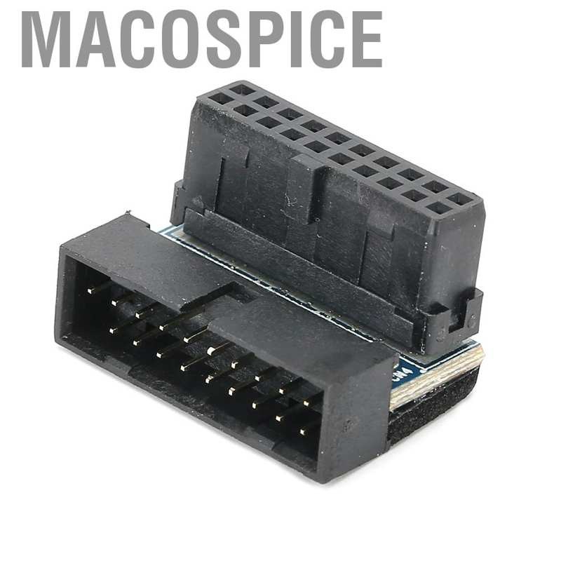 90 DEGREE Bo Mạch Chủ Macospice Usb 3.0 19pin Đầu 90 Độ | BigBuy360 - bigbuy360.vn