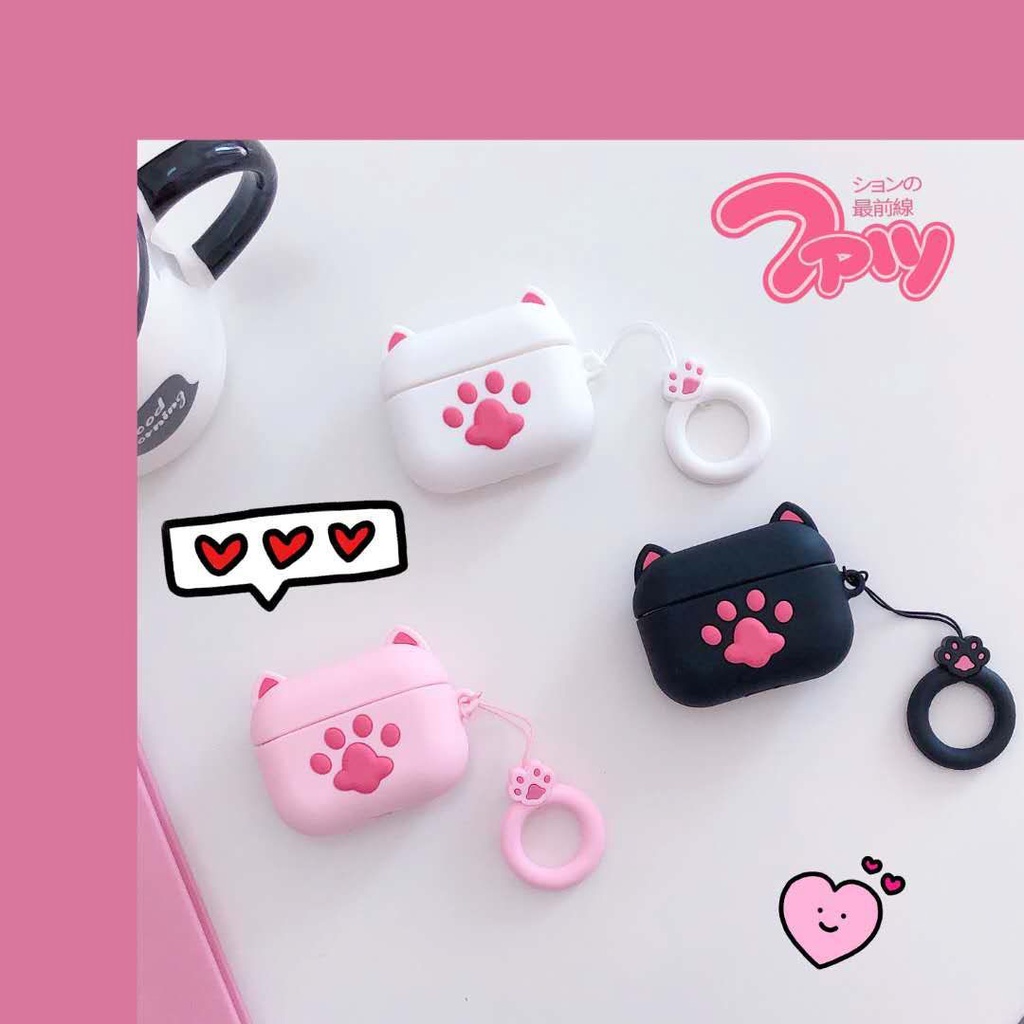 Case Airpod 3/Pro Vỏ Ốp Bọc Tai Nghe Airpod Hình Thú Nhiều Mẫu Dễ Thương Chất Liệu Silicon Dẻo