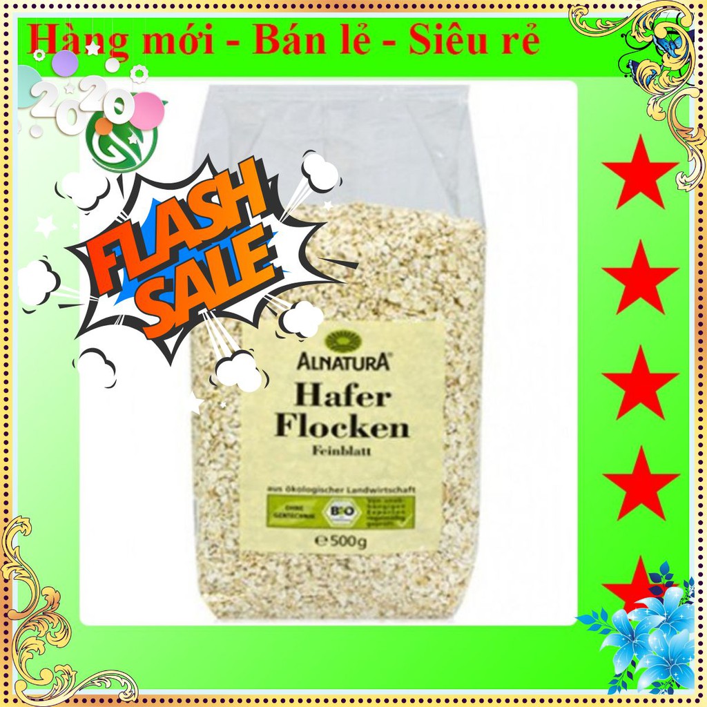 500g Yến mạch Đức - yến mạch Hafer Flocken [ GIÁ SĨ TỐT NHẤT ]  [ BÁN LẺ GIÁ SĨ ]