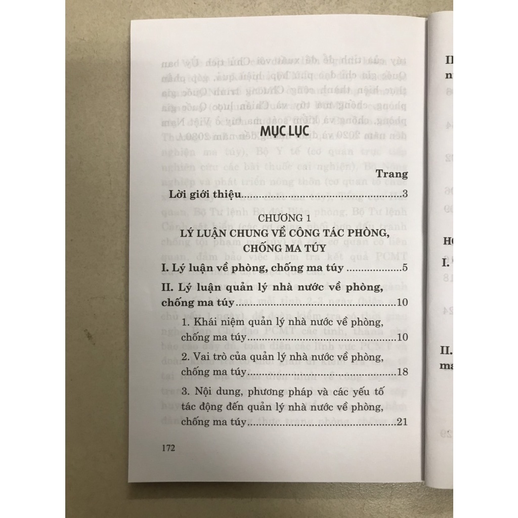 Sách Những vấn đề về công tác phòng chống ma túy ở Việt Nam