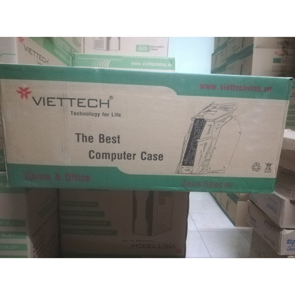Vỏ case máy tính GAMING quái thú VIETTECH Zeus Special
