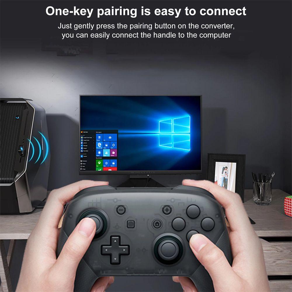 Gaming Bluetooth Adapter Games Accessories Wireless Bluetooth Bluetooth Receiver For PS4 Controller for Switch USB Wireless PS5 Gamepad No Delay USB Adapter Switch Adapter/Multicolor