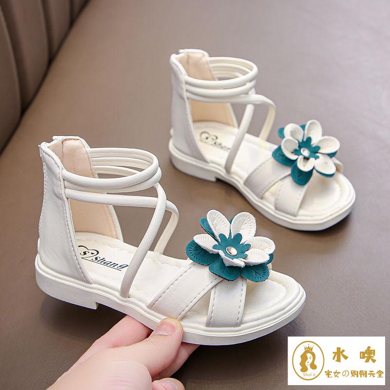 Giày Sandal Công Chúa Đế Mềm Thời Trang Mùa Hè Mới Cho Bé Gái 2021