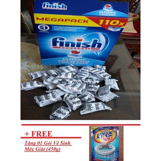 Viên rửa bát chén Finish hộp 110 viên Đức