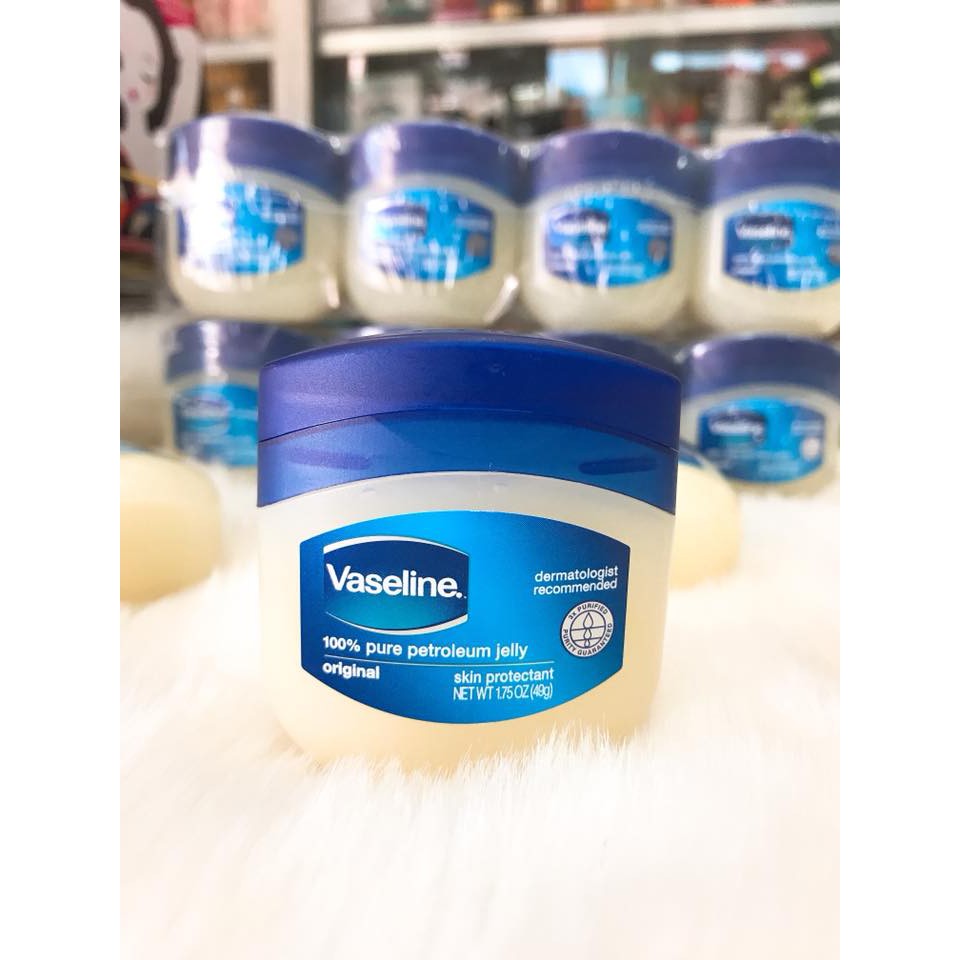 (49g) Sáp Dưỡng Ẩm Vaseline 100% White Petrolatum Original Healing Jelly USA | BigBuy360 - bigbuy360.vn