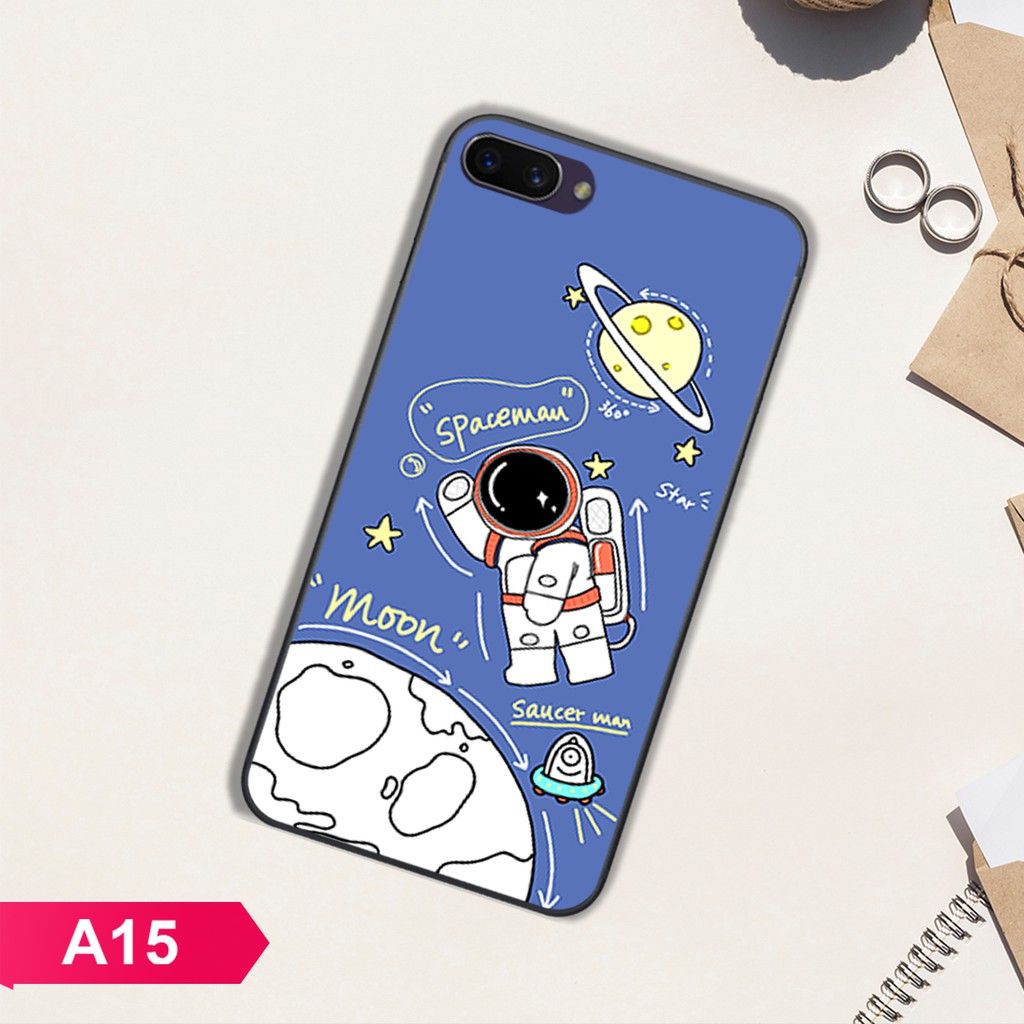 ỐP LƯNG OPPO A3S/A1K/REALME C1/REALME C2 IN HÌNH NHÀ DU HÀNH VŨ TRỤ CỰC ĐÁNG YÊU-GIÁ CỰC RẺ