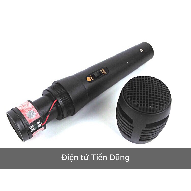 Mic hát karaoke đa năng có chân 6.5- Mic có dây phù hợp cho tất cả các loại loa hỗ trợ mic chân 6.5