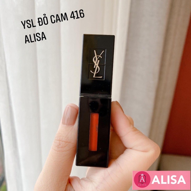 Son Ysl đỏ cam 416