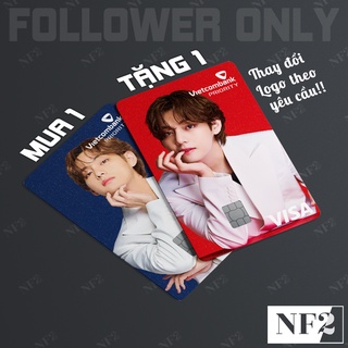 BTS x PLD - Decal Sticker Thẻ ATM (Thẻ Chung Cư, Thẻ Xe) Miếng Dán Trang Trí NF2 Cards