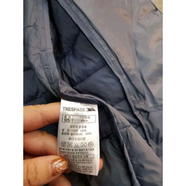 Áo phao nam siêu siêu nhẹ Trespass xuất hàn