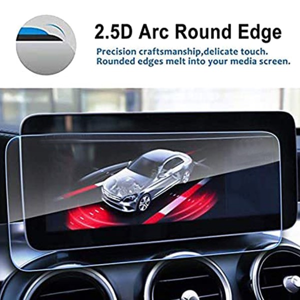 Ready Stock D2VN 10.25 Inch GPS Screen Tempered Glass Film for Benz C-Class W205 2019