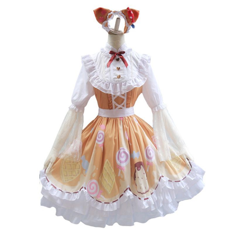 Tóc giả/ Set đầm hóa trang công chúa Lolita Tracy Reznik đáng yêu