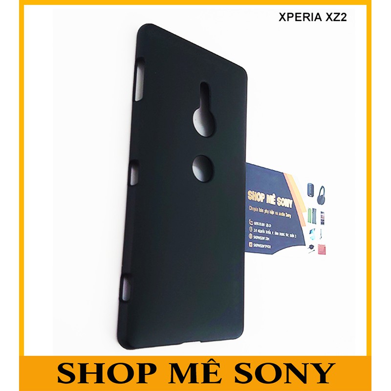 Xperia XZ1 - Xperia XZ2 - Xperia XZ3 - XZ2 Premium - XZ2 Compact - Ốp cứng phủ nhung cao cấp