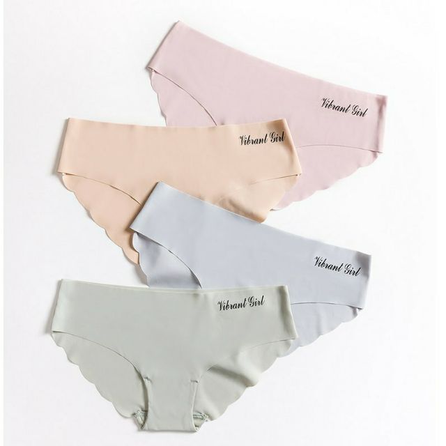 Bộ 4 quần lót đúc su siêu cấp Vibrant Girl - tặng kèm hộp