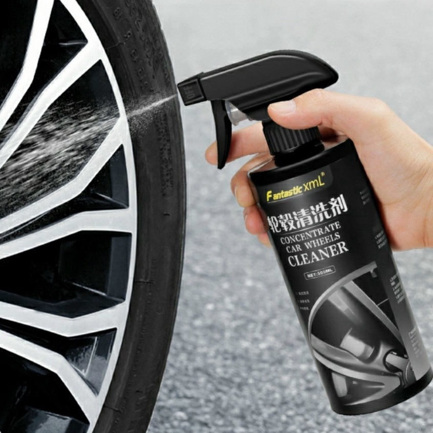 Chai Xịt Vệ Sinh Vết Ố Rỉ Sét Do Mạt Sắt Bụi Phanh Trên Thân Xe Ô Tô - Dung Tích 500ml