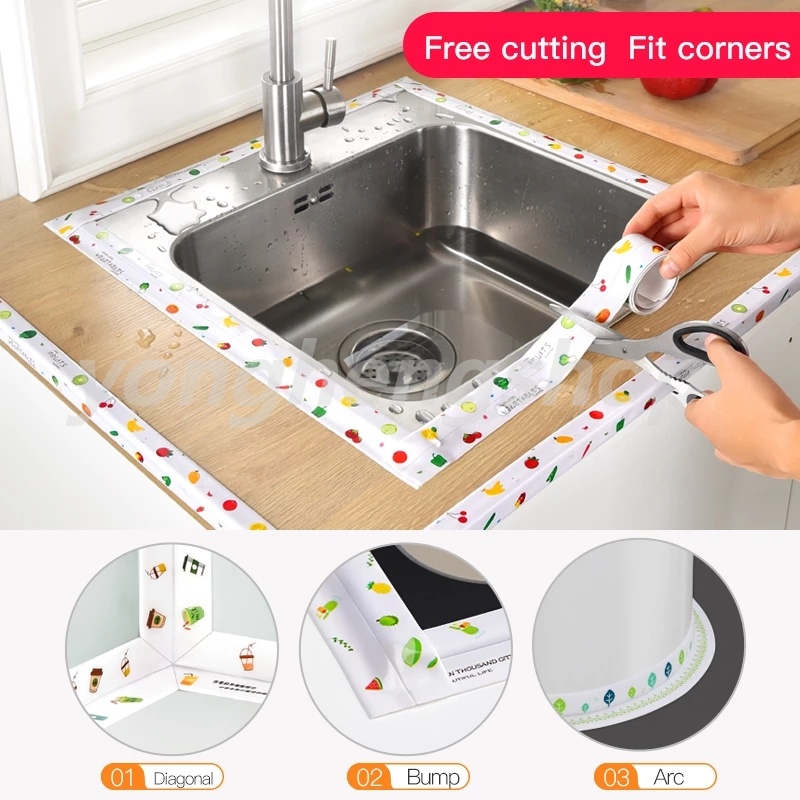 Cuộn băng dính chống thấm nước cho bồn rửa 38MM*3.2M