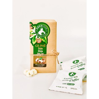 Cà phê sữa dừa hòa tan Cocofarm