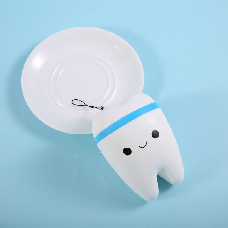 Đồ Chơi Squishy Hình Chiếc Răng Dễ Thương