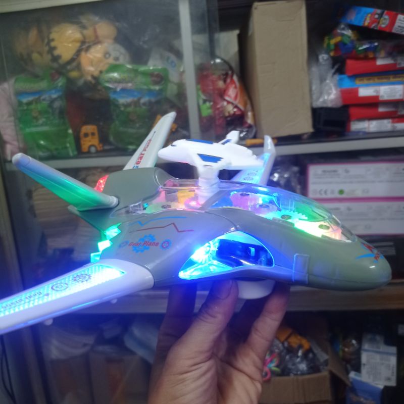 Đồ chơi mô hình máy bay âm thanh đèn