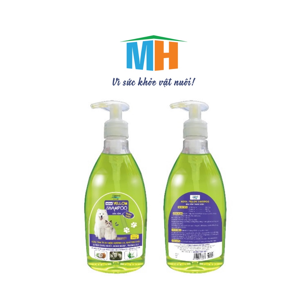 DẦU TẮM YELLOW THẢO MỘC 300ML ANOVA-Minh Hiếu Shop