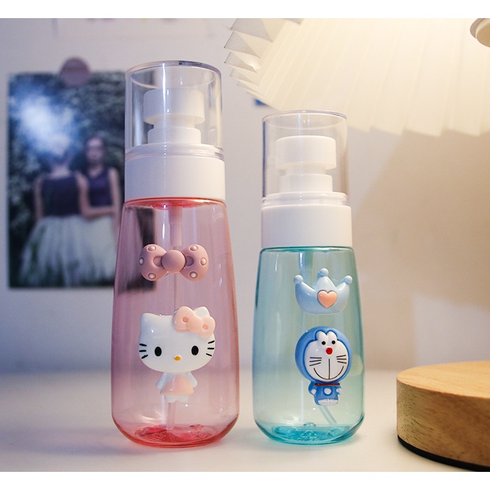 Chai xịt rỗng đựng nước rửa tay xinh xắn đa năng tiện dụng