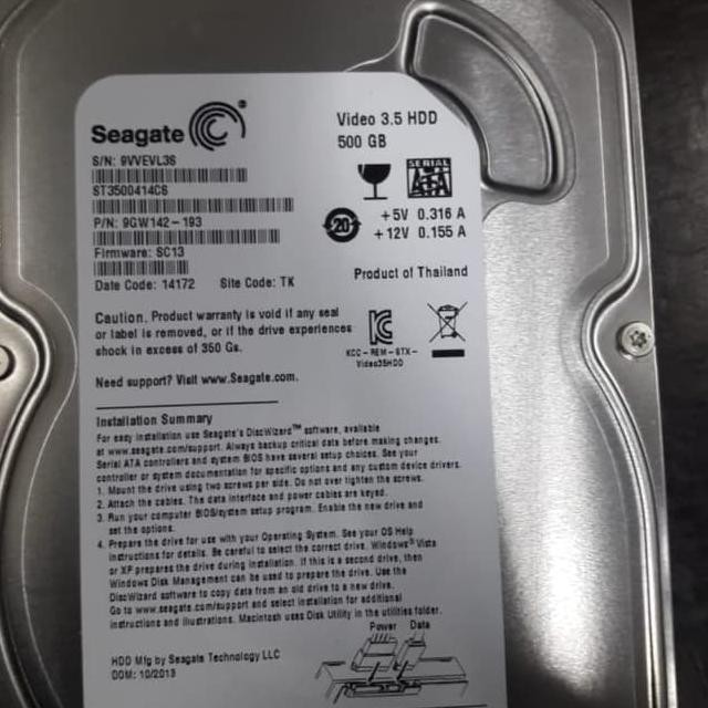 Vỏ Ổ Cứng Ngoài Seagate Internal Pc 500 Gb Sata 3.5 " | BigBuy360 - bigbuy360.vn