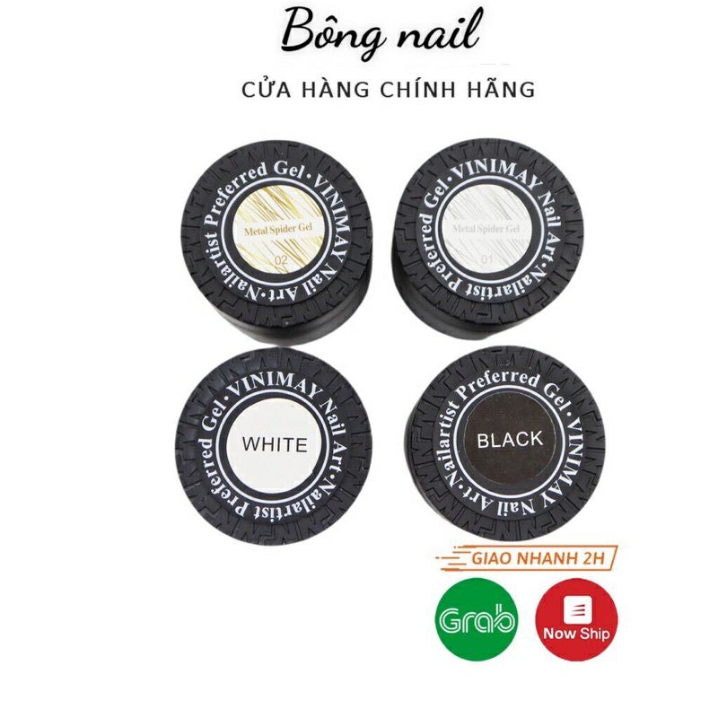 Hũ Gel Nhện Trắng Đen