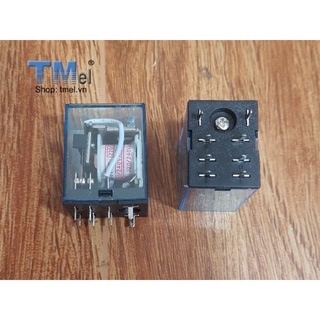 Relay motor cửa cuốn 8 chân hàn 12V - 24V - 220V