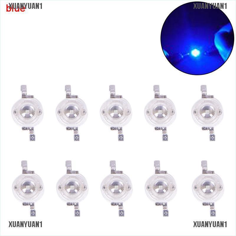 [xuanyuan1] Set 10 Bóng Đèn Led 1W Công Suất Cao