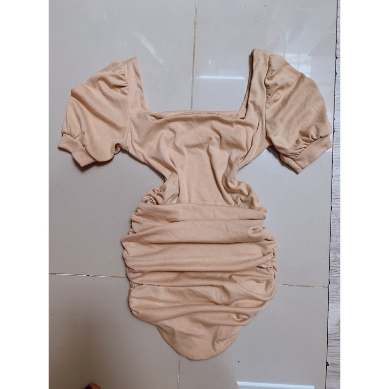 Đầm Body tay phồng ngắn tôn dáng | BigBuy360 - bigbuy360.vn