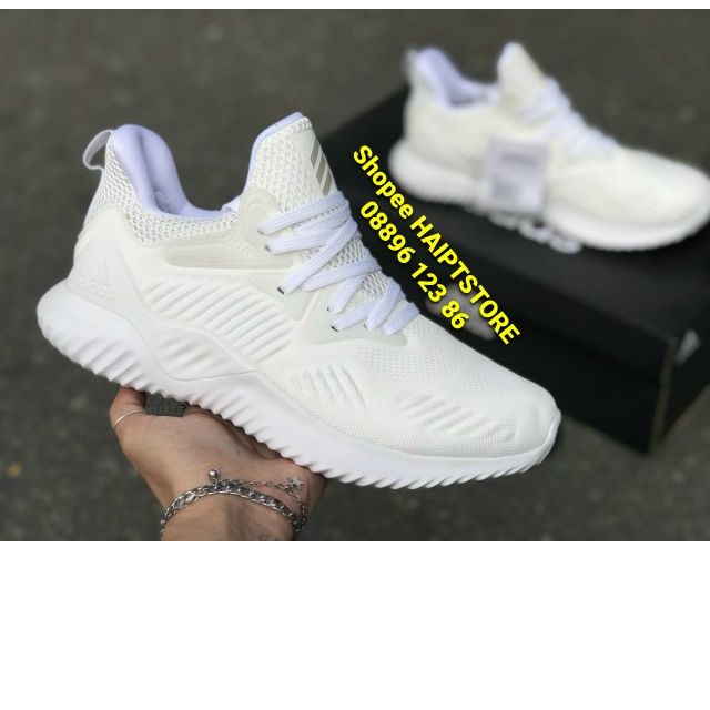 Giày Adidas Alphabounce Beyond White AC8274 Nam Nữ [Chính Hãng - Fullbox]