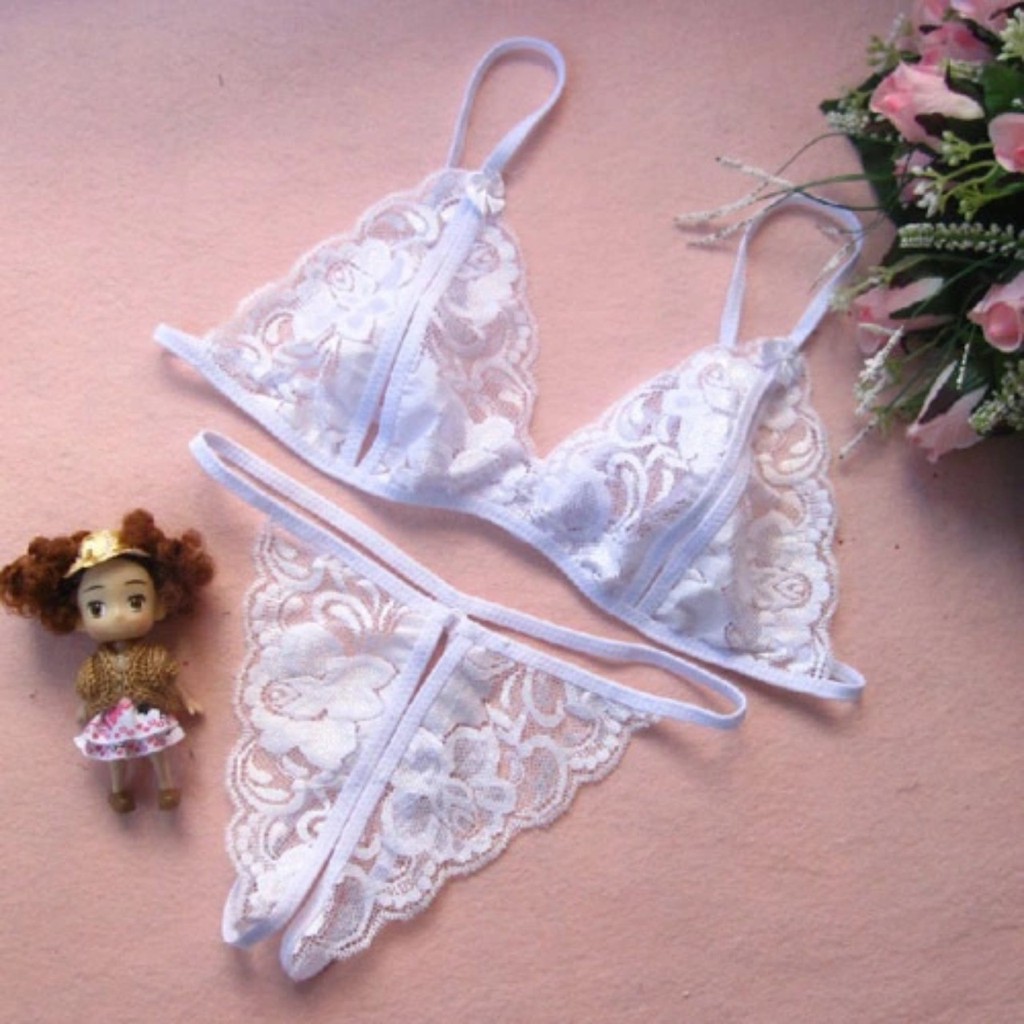 Bộ đồ lót sexy lọt khe quến rũ