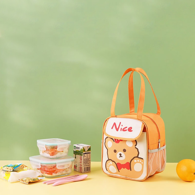 Only HOUSE Túi tote Đựng Cơm Trưa Phong Cách Hoạt Hình Nhật Bản Cho Học Sinh Tiểu Học Và Du Lịch ba