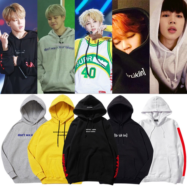 Áo Khoác Nỉ Hoodie SweatshirT BTS