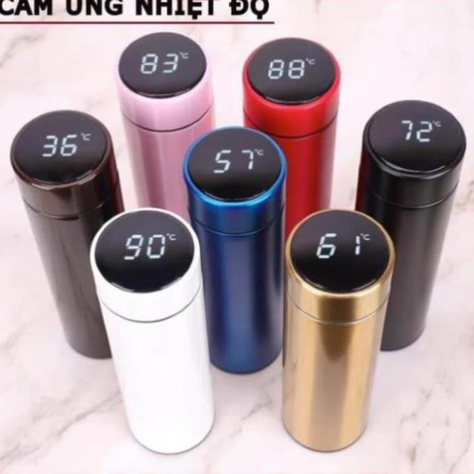 Ly giữ nhiệt inox 304, bình giữ nhiệt cảm ứng hiển thị nhiệt độ 500ml | BigBuy360 - bigbuy360.vn