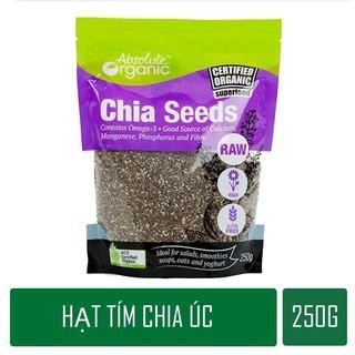 [Combo  2 BỊCH ] hạt chia Úc Organic chia seed 250g- DATE 2023
