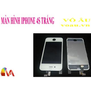 MÀN HÌNH IPHONE 4S MÀU TRẮNG ZIN BÓC MÁY