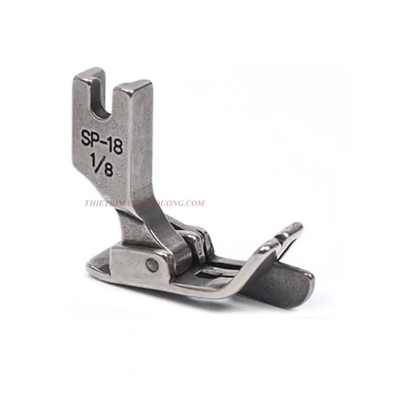 Chân vịt diễu mí dùng cho máy may 1 kim công nghiệp  có lưỡi gà