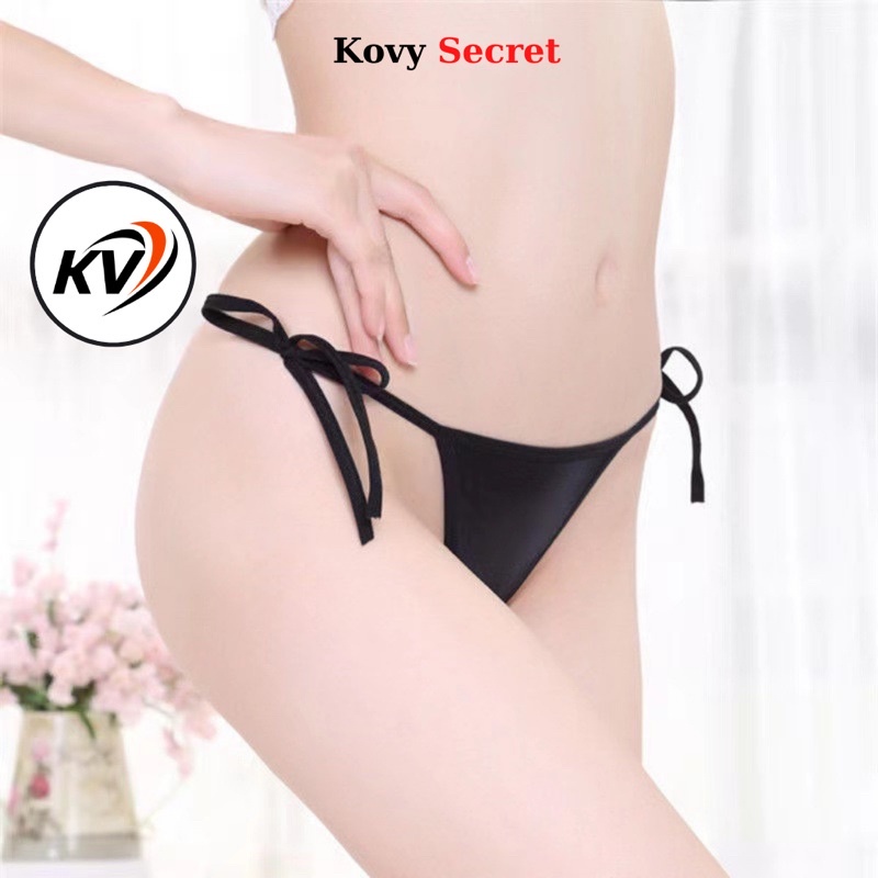 Quần lót cotton lọt khe cột dây 2 bên❤️FREESHIP❤️ Quần lót sexy quyến rũ cho nữ-Kovy Store (Q23)