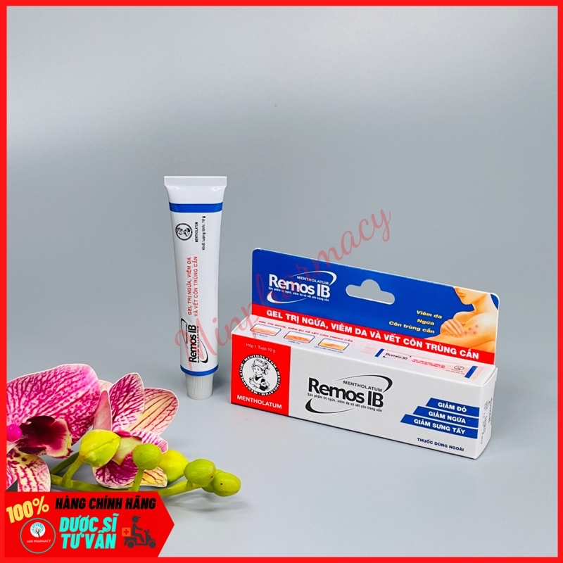 Gel bôi REMOS IB/ REMOS ANTI-ITCH 10g - Minpharmacy