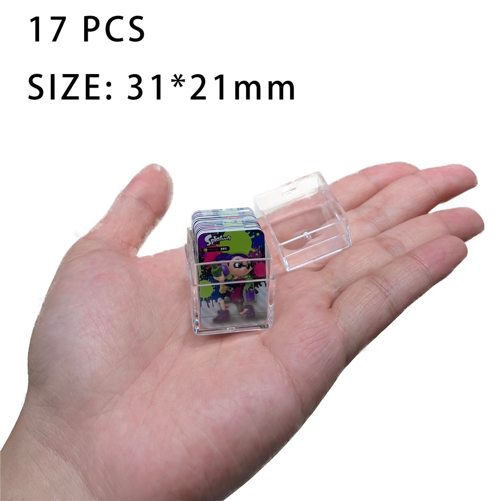 17Pcs Splatoon 3 2 1 Data Collection Ntag215 Tags NFC MiNi or Big Game Amiibo Card For Nintendo Switch Oled NS WiiU 3DS