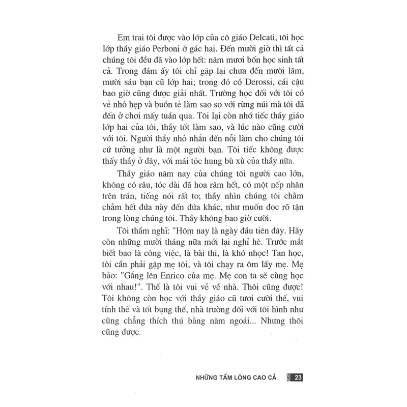 Sách - Những Tấm Lòng Cao Cả (Tái Bản 2020) (HH)