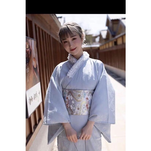 Obi  gấm cao cấp mặc cùng yukata Kimono
