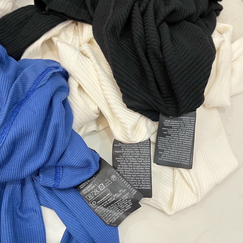 Áo len tăm dài tay vạt bầu basic | BigBuy360 - bigbuy360.vn