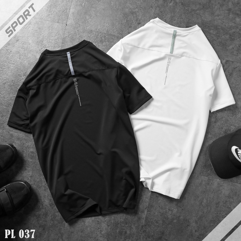 Áo thun thể thao, áo thun tập gym chất vải dệt kim chu kì siêu mịn mát, thấm hút tốt N1786