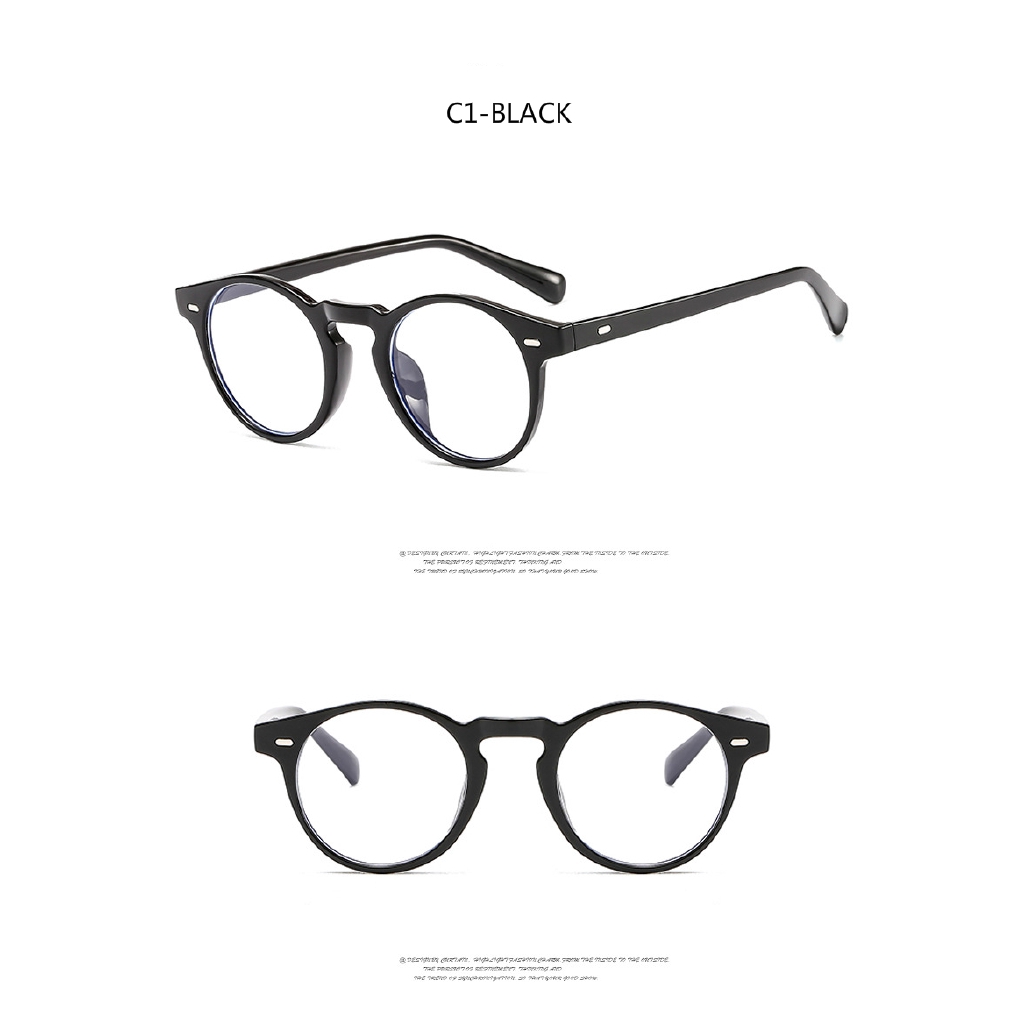 Mắt Kính Gọng Kim Loại Phong Cách Âu Mỹ Cho Nam