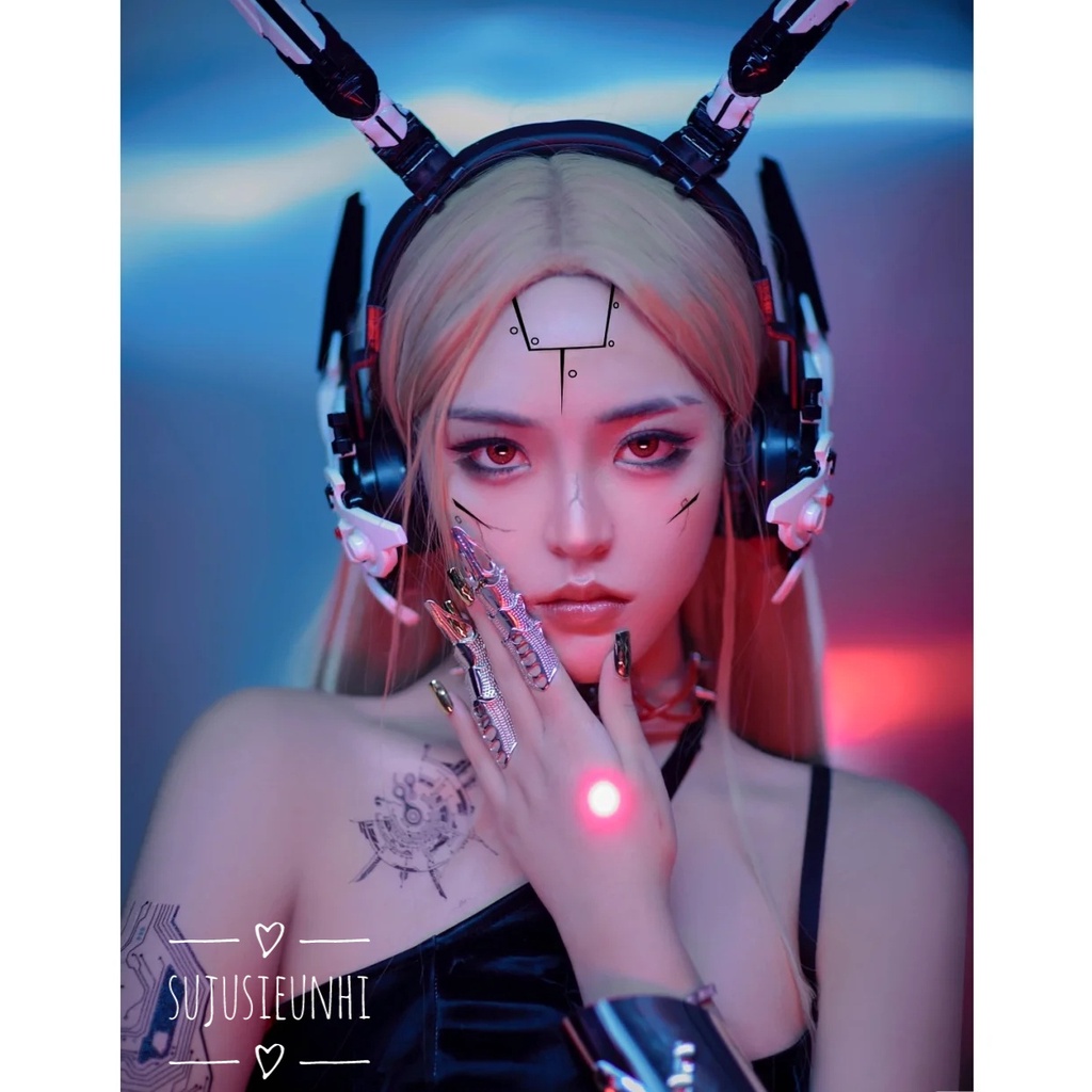 (3 màu) nhẫn đeo tay dạng khớp hình móng rồng cosplay