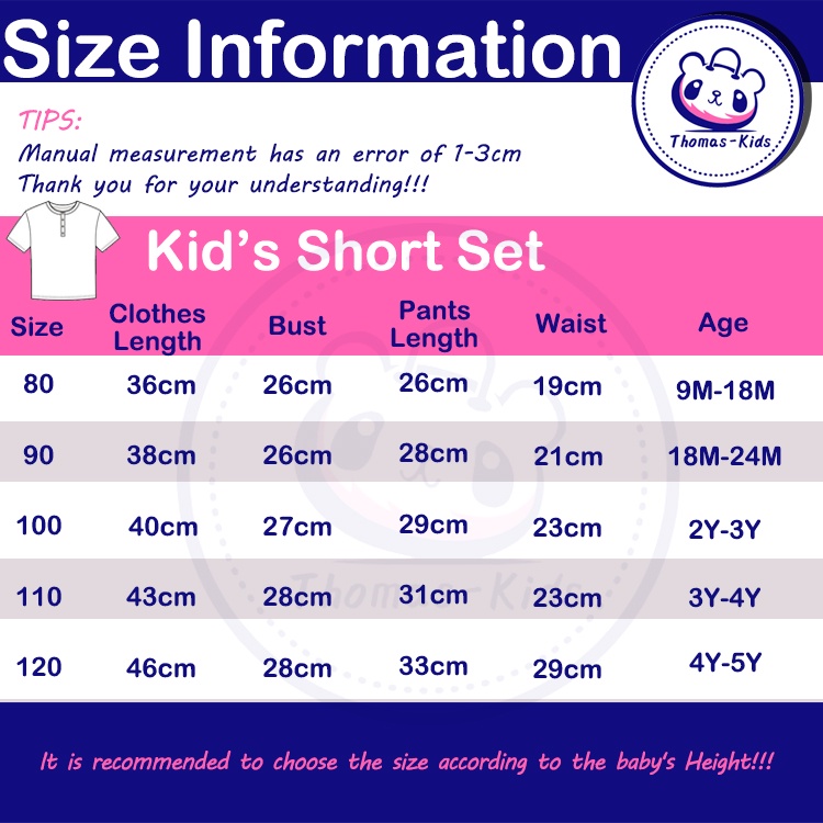 Set Đồ 2 Món Gồm Áo Thun Cotton Tay Cộc In Họa Tiết Khủng Long Hoạt Hình + Quần Ngắn Thời Trang Cho Bé Trai Và Gái 1-5 Tuổi